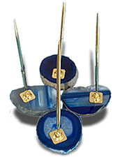 [Blue Agate Pen]