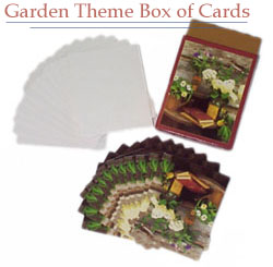 Garden Theme Box of Cards