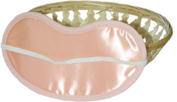 [Silk Eye Mask and Basket]