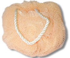 [Exfoliating puff]